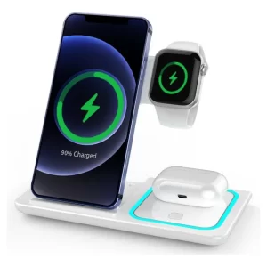 Base Cargadora Apple Watch y AirPods