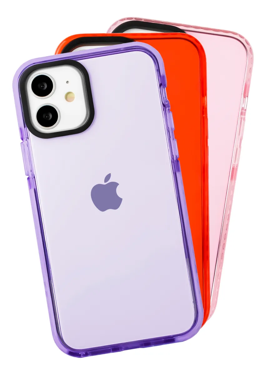 Funda Para iPhone Uso Rudo Antigolpes Borde