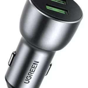 Cargador de Auto Dual USB Aukey 36W