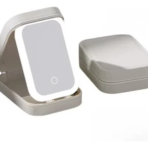 Estuche con Luz LED para Maquillaje con Carga USB x5 piezas